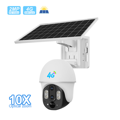 V380pro VC6 Dual Lens WIFI 4G Solar PTZ 10x Zoom