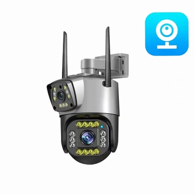Ikevision V380pro SC02 Dual Lens 4MP 8MP Human Tracking Surveillance IP Camera