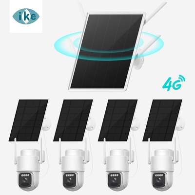 Ikevision Solar 4G Router With 4PCS Security Solar Camera