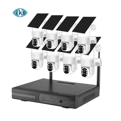 Wireless Security Solar PTZ 4CH 8CH Kit