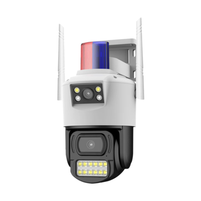 Ikevision SC07 Dual Lens 4MP WIFI 4G PTZ Camera with Alert Light