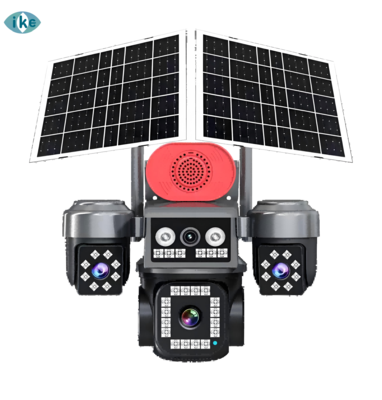 Hieasy 4 Lens Solar 4G AOV PTZ Camera