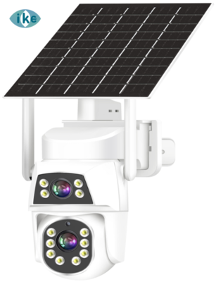 Ikevision Camhipro Dual Lens Solar 4G AOV PTZ Camera
