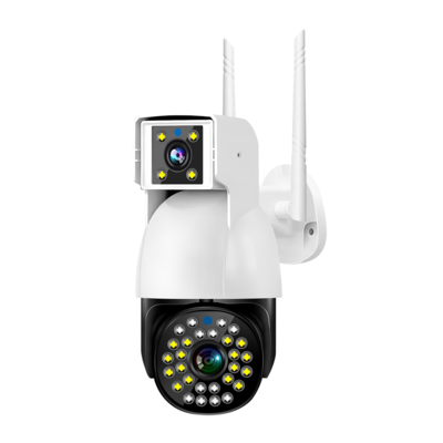 Ikevision V380Pro SC01 WIFI 4G 4MP 8MP Dual Lens PTZ Camera Motion Tracking